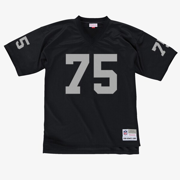 Howie Long Los Angeles Raiders 1988 Black Legacy Player Jersey