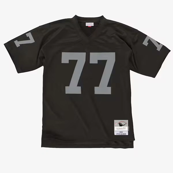 Lyle Alzado Los Angeles Raiders 1983 Black Legacy Player Jersey