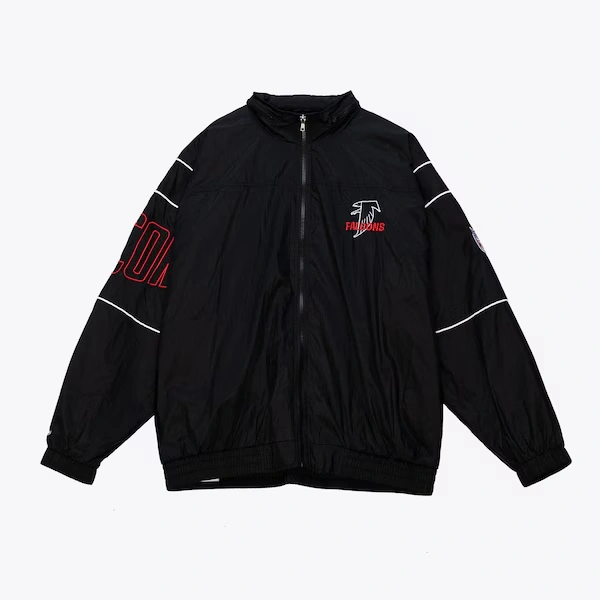 Atlanta Falcons Black Authentic Full-Zip Sideline Jacket