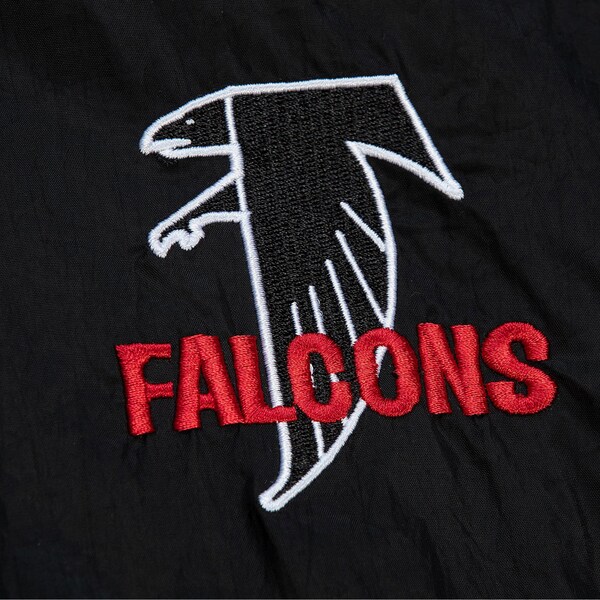 Atlanta Falcons Black Authentic Full-Zip Sideline Jacket 4 Atlanta Falcons Black Authentic Full-Zip Sideline Jacket