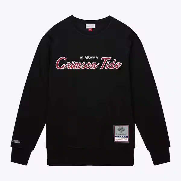 Alabama Crimson Tide Black Elite Script Pullover Sweatshirt