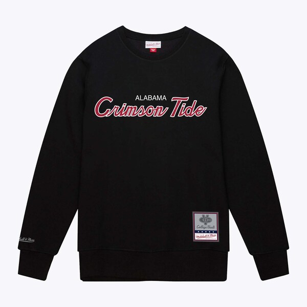 Alabama Crimson Tide Black Elite Script Pullover Sweatshirt