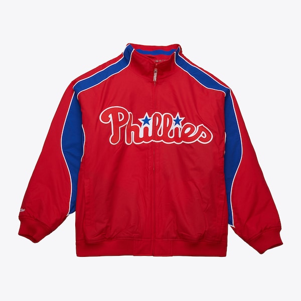 Philadelphia Phillies Red 2005 Cooperstown Authentic Full-Zip Jacket