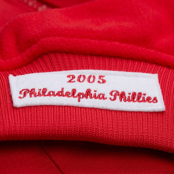 Philadelphia Phillies Red 2005 Cooperstown Authentic Full-Zip Jacket