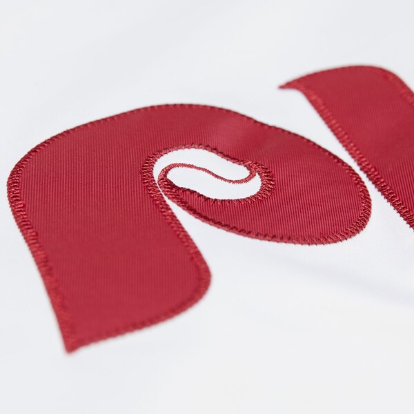 Philadelphia Phillies White Vintage Lightweight Satin Full-Snap Jacket