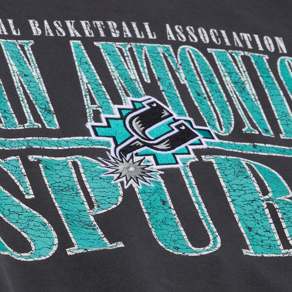 San Antonio Spurs Charcoal Downtown Fleece Sweatshirt
