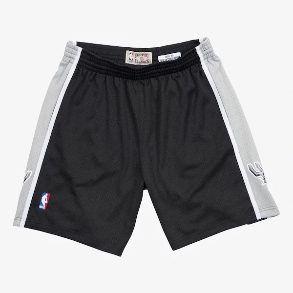 San Antonio Spurs 1998-99 Black Swingman Basketball Shorts
