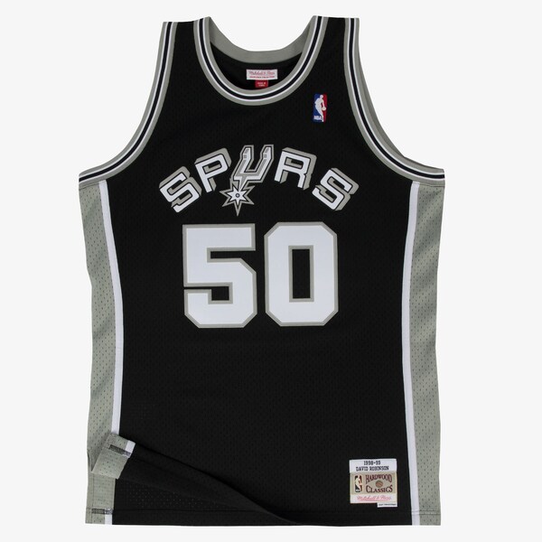 David Robinson San Antonio Spurs 1998-99 Black Swingman Player Jersey
