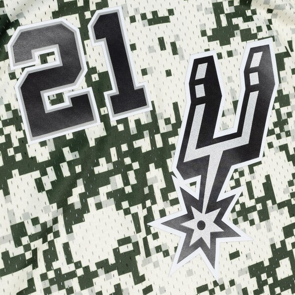 Tim Duncan San Antonio Spurs 2013-14 Camo Swingman Player Jersey