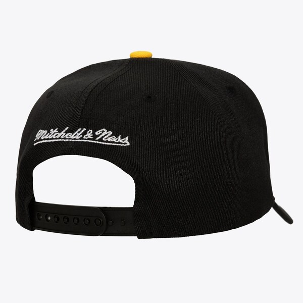 San Antonio Spurs Black Hardwood Classics Around The Way Pro Snapback Hat