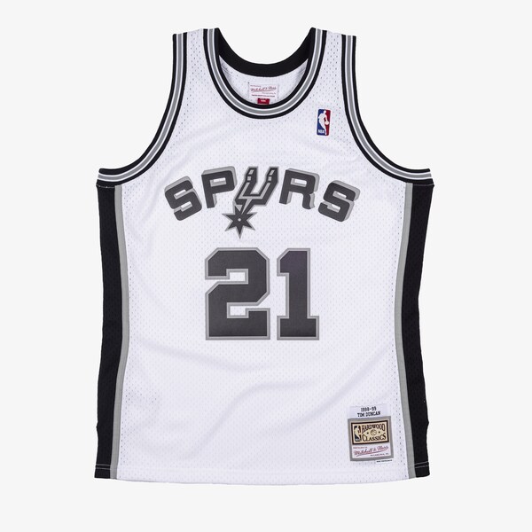 Tim Duncan San Antonio Spurs 1998-99 White Swingman Player Jersey