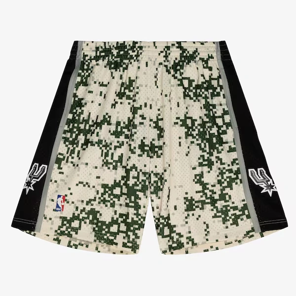San Antonio Spurs 2013-14 Camo Alternate Swingman Shorts