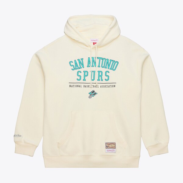 San Antonio Spurs Cream Walk-Off Fleece Hoodie