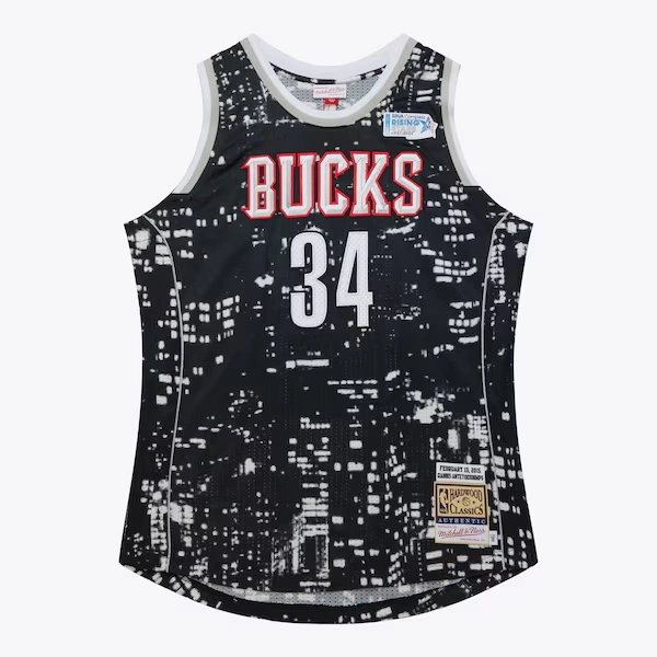 Giannis Antetokounmpo 2015 Rising Stars Black Authentic Jersey