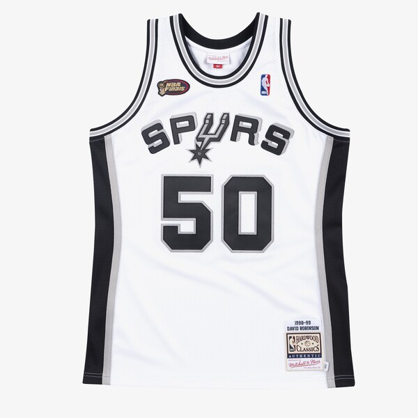 David Robinson San Antonio Spurs 1998-99 White Authentic Jersey