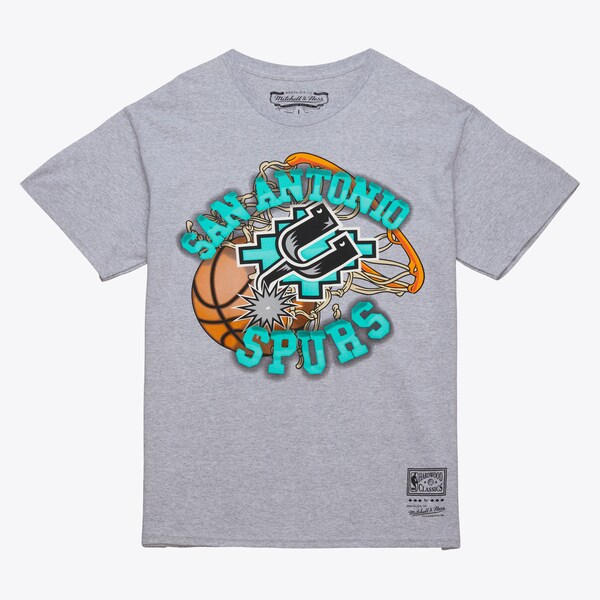 San Antonio Spurs Gray Logo T-Shirt