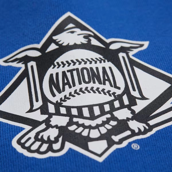 Chicago Cubs Royal Cooperstown Team Origins Fleece Pullover Hoodie