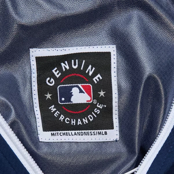 Chicago Cubs Navy City Connect Half-Zip Hoodie Jacket