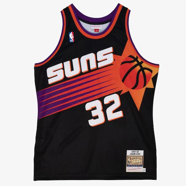 Jason Kidd Phoenix Suns 1999-00 Black Authentic Jersey