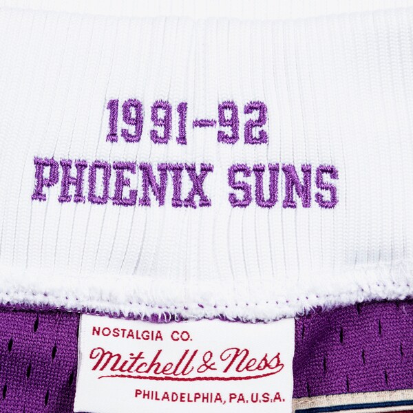 Phoenix Suns 1991-92 Purple Road Authentic Shorts