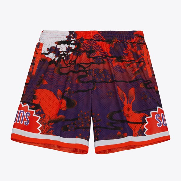 Phoenix Suns 1991-92 Orange Lunar New Year Swingman Shorts