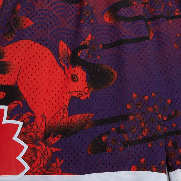 Phoenix Suns 1991-92 Orange Lunar New Year Swingman Shorts