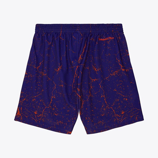 Steve Nash Phoenix Suns Purple Player Burst Shorts
