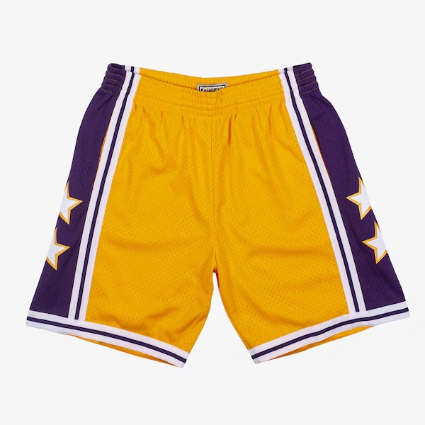 1972 NBA All-Star Game Gold Western Conference Replica Swingman Shorts