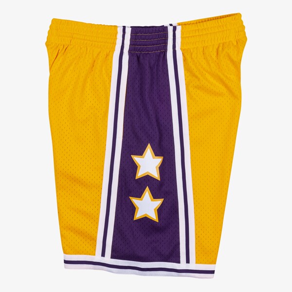 1972 NBA All-Star Game Gold Western Conference Replica Swingman Shorts 3 1972 NBA All-Star Game Gold Western Conference Replica Swingman Shorts