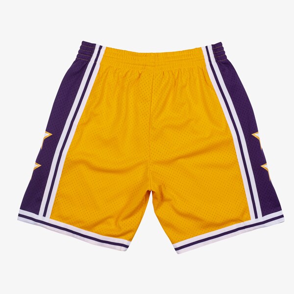 1972 NBA All-Star Game Gold Western Conference Replica Swingman Shorts 4 1972 NBA All-Star Game Gold Western Conference Replica Swingman Shorts