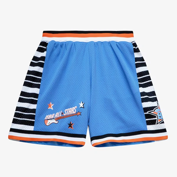 1997 NBA All-Star Game Light Blue My Towns Xhibition Shorts