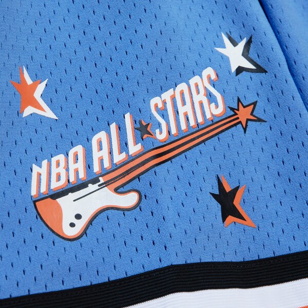 1997 NBA All-Star Game Light Blue My Towns Xhibition Shorts 4 1997 NBA All-Star Game Light Blue My Towns Xhibition Shorts