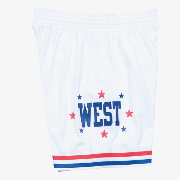 1984 NBA All-Star Game White Western Conference Swingman Shorts 3 1984 NBA All-Star Game White Western Conference Swingman Shorts