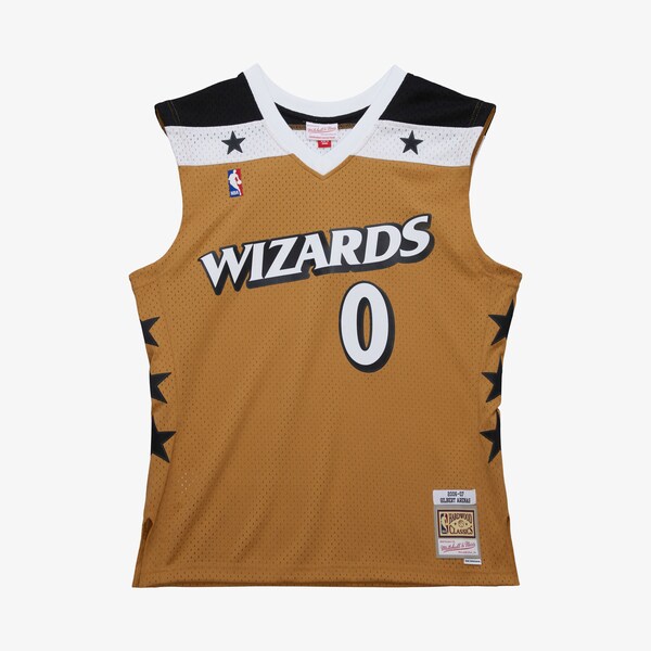 Gilbert Arenas Washington Wizards 2006-07 Gold Swingman Jersey
