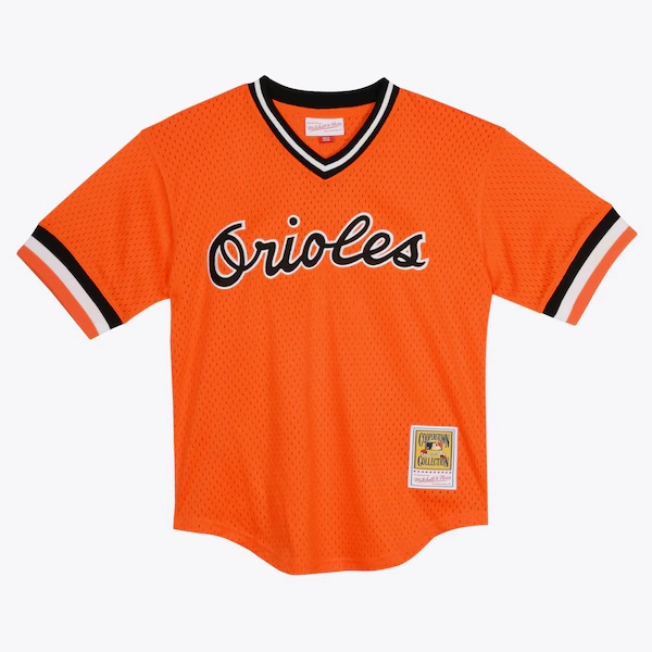 Youth Cal Ripken Jr. Baltimore Orioles 1988 Orange Authentic Batting Practice Jersey