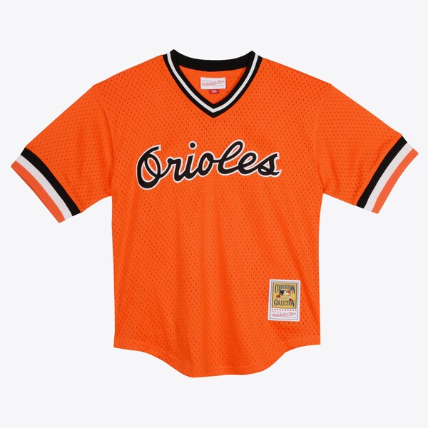 Youth Cal Ripken Jr. Baltimore Orioles 1988 Orange Authentic Batting Practice Jersey