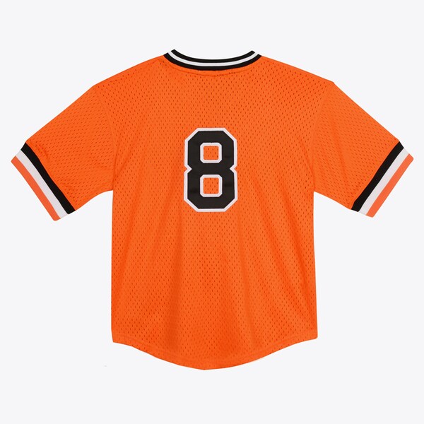 Youth Cal Ripken Jr. Baltimore Orioles 1988 Orange Authentic Batting Practice Jersey 3 Youth Cal Ripken Jr. Baltimore Orioles 1988 Orange Authentic Batting Practice Jersey