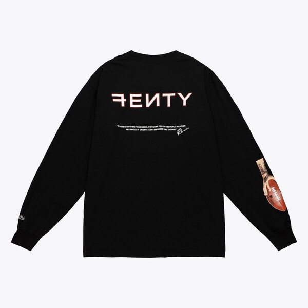 M&N x FENTY Black M&N x FENTY Icon Long Sleeve T-Shirt