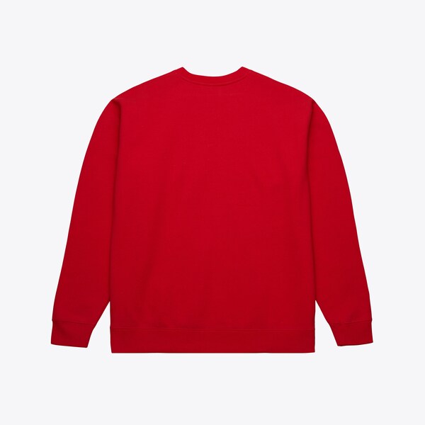 M&N x Sherwood Hockey Red Center Field Fleece Pullover Sweatshirt 3 M&N x Sherwood Hockey Red Center Field Fleece Pullover Sweatshirt