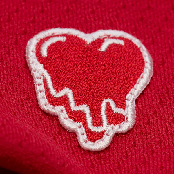 M&N x Emotionally Unavailable Red Hockey Jersey