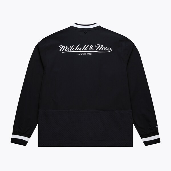M&N Black M&N Mesh Block Full-Snap Jacket