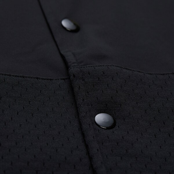 M&N Black M&N Mesh Block Full-Snap Jacket