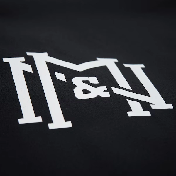 M&N Black M&N Mesh Block Full-Snap Jacket