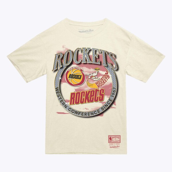 Houston Rockets Cream Crown Jewels T-Shirt