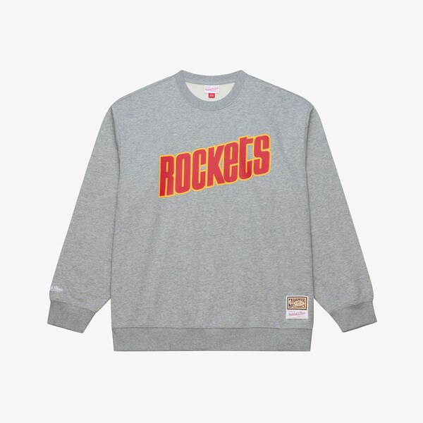 Houston Rockets Heather Gray  Walk-Off Fleece Sweatshirt