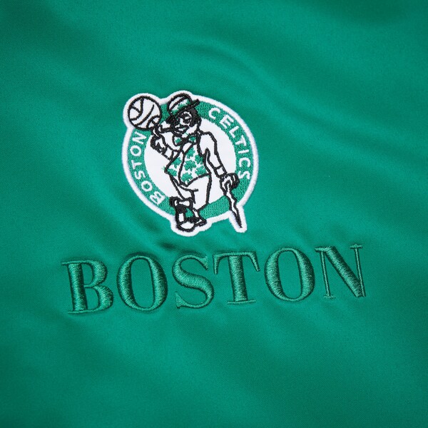 Boston Celtics Kelly Green Team OG 3.0 Satin Full Snap Jacket