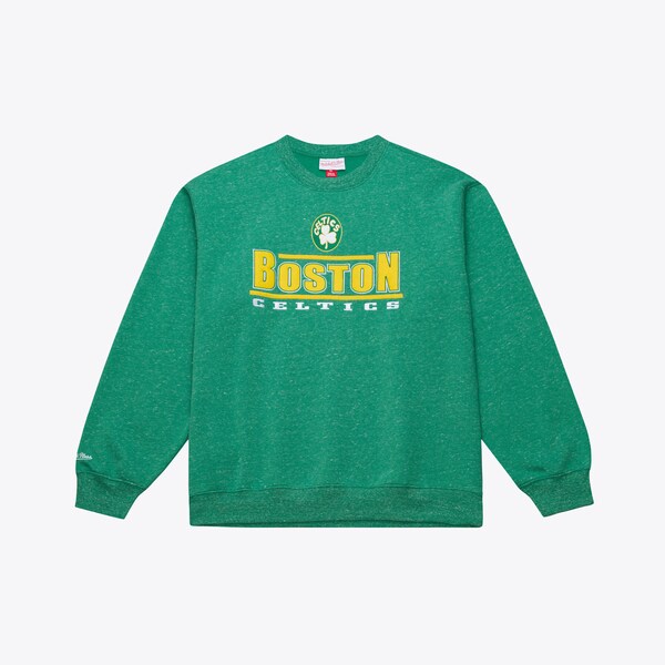 Boston Celtics Kelly Green Throwback Fleece Sweatshirt