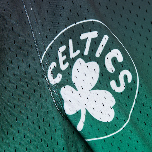 Boston Celtics Black Destination Leisure Camp Shorts