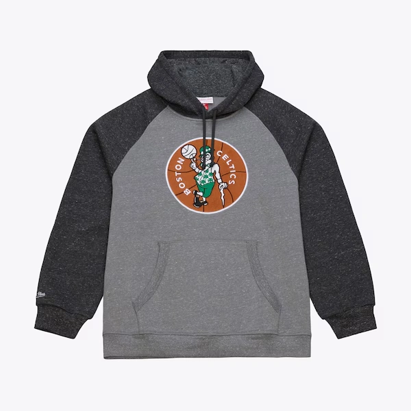 Boston Celtics Gray/Black Winning Streak Fleece Hoodie