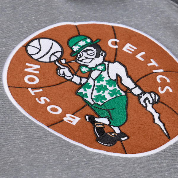 Boston Celtics Gray/Black Winning Streak Fleece Hoodie